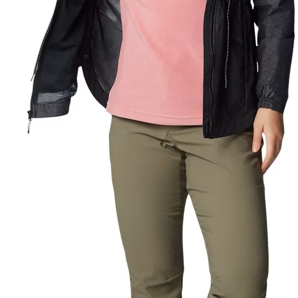 Columbia Black Utility Jacket with Weather-Resistant Fabric - Picture 6 of 8